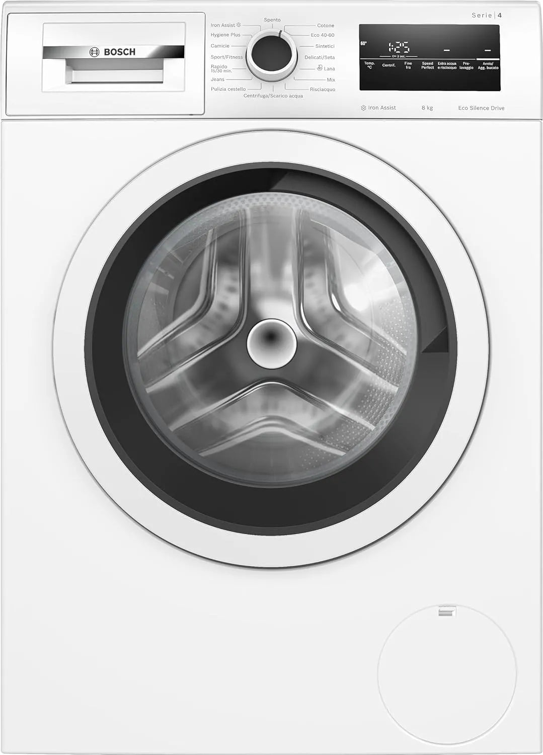 Bosch Lavatrice 8 Kg Centrifuga 1400 giri Classe A Profondità 59 cm Inverter - Serie 4 WAN28208II