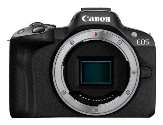 Canon EOS R50 Mirrorless Camera Content Creator Kit MILC 24,2 MP CMOS 6000 x 4000 Pixel Nero