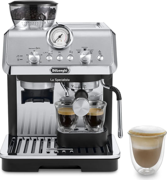 De Longhi Macchina da Caffe Potenza 1400W 15Bar con Macinatura - La Specialista Arte EC9155.M