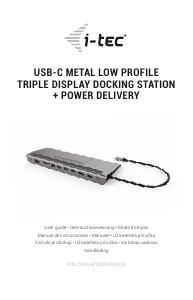 Manuale dell'utente - i-tec I - TEC USB-C Metal Nano Dock HDMI/VGA LAN Power (C31NANOVGA112W)