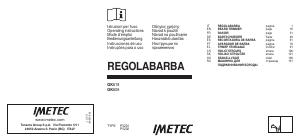Manuale dell'utente - Imetec Wahl Regolabarba 9918 +Acc GroomsMan Rechargeable Ricaricabile/Filo