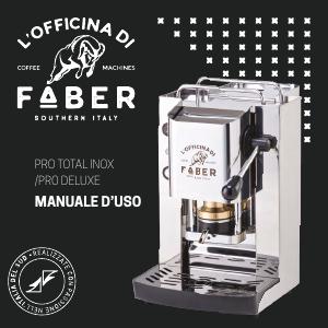 Manuale dell'utente - Faber Italia FABER MACCHINA DA CAFFE' A CIALDE PRO MINI DELUXE CHERRY RED