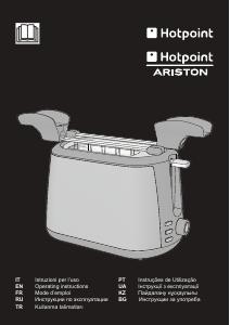 Manuale dell'utente - Hotpoint TOSTAPANE 850W 2FETTE INOX2MDXB0