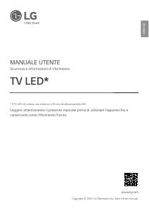 Manuale dell'utente - LG TV 86 LG  UHD 4K SMART WEBOS TUNER DVBT2 DVBS2 86UR781C F.HOTEL