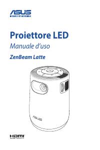 Manuale dell'utente - ASUS ASUS ZenBeam Latte L1 beamer/projector Plafondgemonteerde projector 300 ANSI lumens LED 1080p (1920x (90LJ00E5-B00070)