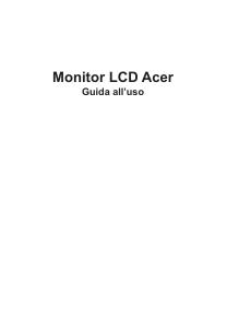 Manuale dell'utente - Acer Acer B7 B247Y 60,5 cm (23.8") 1920 x 1080 Pixel Full HD LED Nero
