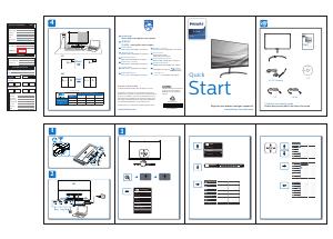 Quick Start Guide - Philips Philips E Line Monitor LCD Ultra HD 4K 276E8VJSB/00