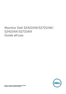 Manuale dell'utente - DELL DELL S Series S2721HN 68,6 cm (27") 1920 x 1080 Pixel Full HD LCD Grigio