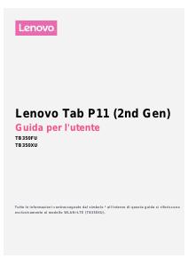 Manuale dell'utente - Lenovo Lenovo Tab P11 2nd gen 11.5" 2K MT8781 4GB 128GB LTE + SIM - (LEN ZABG0279SE TB P11 4+128 LTE+SM 350XU)