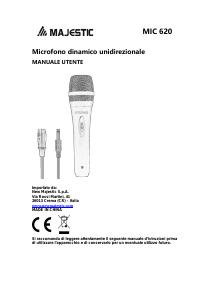 Manuale dell'utente - New Majestic MICROFONO DINAMICO UNIDIREZIONA 3M FILO