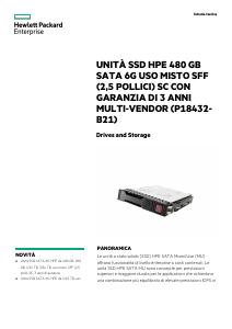 Volantino - HPE HPE 480GB SATA MU SFF SC MV SSD
