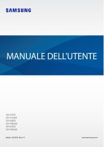 Manuale dell'utente - Samsung Samsung Galaxy Tab S8 Tablet Android 11 Pollici Wi-Fi RAM 8 GB 128 GB Tablet Android 12 Graphite [Versione italiana] 2022
