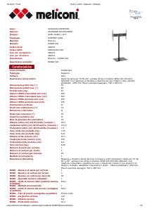 Volantino - Meliconi SUPPORTO PER MOBILE LCD ORIENTAB.NERO STAND 600