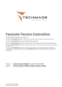 Volantino - Techmade TM SCANNER INFRAROSSI DI SUPERFICE SENZA CONTATTO 1Sec TM-JH-802 NO M.D