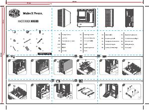 Manuale dell'utente - Cooler Master Cooler Master MasterBox NR600 Midi Tower Nero