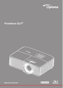 Manuale dell'utente - Optoma OPTOMA VIDEOPROIETTORE DX322, 3800 LUMEN, DLP, VGA/HDMI