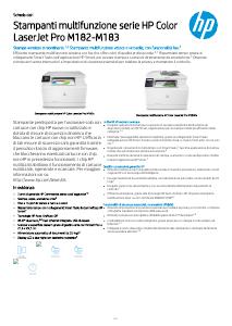 Volantino - HP HP Color LaserJet Pro M183fw Laser 600 x 600 DPI 16 ppm Wi-Fi