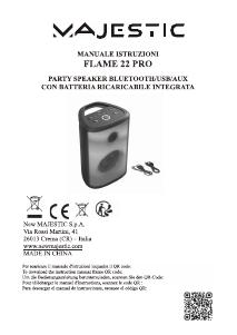 Manuale dell'utente - New Majestic PARTY BOX FLAME T22 PRO 30W LED BLACK