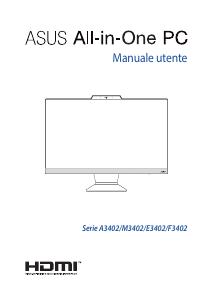 Manuale dell'utente - ASUS ASUS PC AIO 23,8" E3 i5-1235U 8GB 512GB SSD WIN 11 HOME