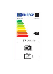 EU etichetta energetica - LG LG 32LQ63006LA - 32 inch - Full HD LED - 2022