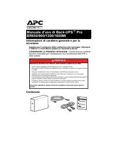 Manuale dell'utente - APC APC BR900MI gruppo di continuità (UPS) A linea interattiva 0,9 kVA 540 W 6 presa(e) AC