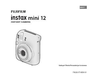 Manuale dell'utente - Fujifilm FOT INSTAX MINI 12 WHITE