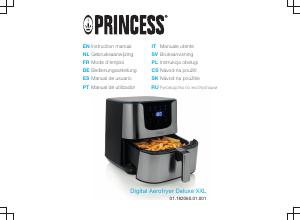 Manuale dell'utente - Princess PRINCESS FRIGGITRICE AD ARIA AEROFRYER XXL 5,5LT 1700W NERO/INOX