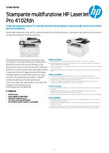 Volantino - HP HP LaserJet Pro MFP 4102 fdn (4in1) s/w - Laser - Multifunktionsdrucker (2Z623F#B19)
