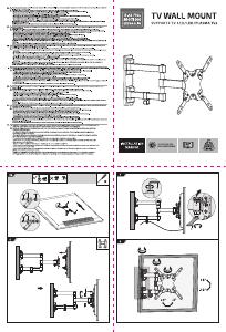 Manuale dell'utente - Superior Electronics Superior Staffa TV 13"-42" Full Motion Extra Slim 20Kg