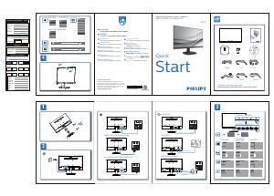 Quick Start Guide - Philips Philips V Line Monitor LCD Full HD 243V7QDSB/00