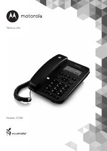 Manuale dell'utente - Motorola TELEFONO FILO VIVA VOCE 10 MEMORIE 24 SUONERIE