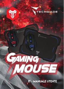 Manuale dell'utente - Techmade Techmade Kit Mouse USB + Tappetino Gaming Rosso