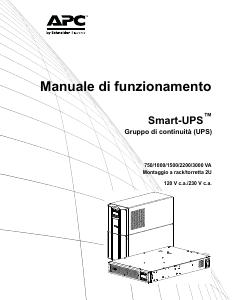 Manuale dell'utente - APC APC SMART UPS 2200VA LCD RACKMOUNT 2U 230V WITH SMARTCONNECT