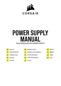 Manuale dell'utente - Corsair Corsair RMx Shift Series RM1000x 1000 Watt 80 PLUS GOLD Certified Fully Modular Power Supply (CP-9020253-EU)