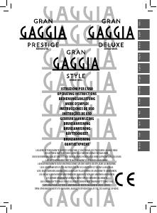 Manuale dell'utente - Gaggia Gaggia Macchina da caffè manuale RI8425/11