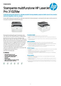 Volantino - HP HP LaserJet Pro MFP 3102fdw                  3G630F#B19 (3G630F#B19)