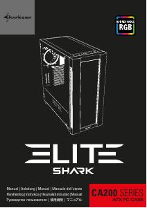 Manuale dell'utente - Sharkoon Sharkoon ELITE SHARK CA200G Midi Tower Nero