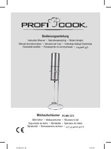 Manuale dell'utente - ProfiCook PROFI-COOK SCHIUMALATTE ACCIAIO INOSSIDABILE 'PC-MS 1273' PROFICOOK    