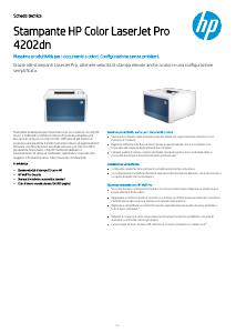 Volantino - HP HP Color LaserJet Pro 4202dn Prntr (4RA87F#B19)