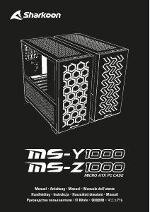 Manuale dell'utente - Sharkoon Sharkoon MS-Z1000 Micro Tower Bianco