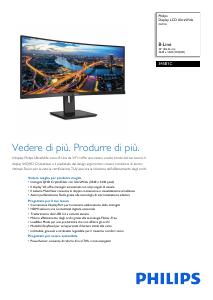 Volantino - Philips Philips B Line 345B1C/00 Monitor PC 86,4 cm (34") 3440 x 1440 Pixel Quad HD LCD Nero