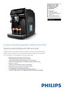 Volantino - Philips MACCHINA PER CAFFE SERIE 3 NERO PHILIPS AUTOMATICA EP3321/40