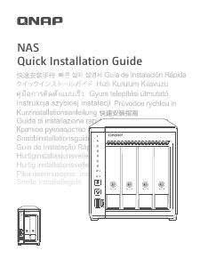 Quick Installation Guide - QNAP QNAP NAS TS-453E Tower 4-Bay CPU Celeron N4505 Dual Core + 8 GB DDR4 2x M.2 gen.3x1 + 2x 2.5 GbE