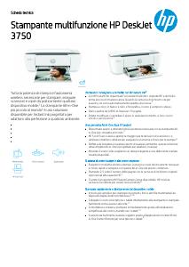 Volantino - HP HP DeskJet 3750 Getto termico d'inchiostro A4 1200 x 1200 DPI 19 ppm Wi-Fi