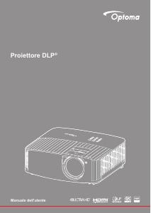 Manuale dell'utente - Optoma Optoma UHD35STx 4k 3600 lumen short throw projector (E9PV7KJ01EZ1)
