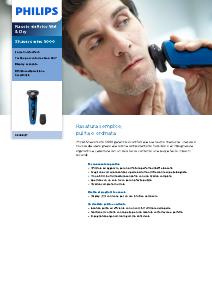 Volantino - Philips Philips SHAVER Series 5000 ComfortTech blades Wet and dry electric shaver (S5466/17)