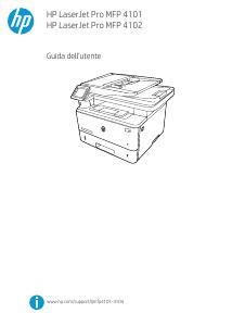 Manuale dell'utente - HP HP LaserJet Pro MFP 4102 fdn (4in1) s/w - Laser - Multifunktionsdrucker (2Z623F#B19)
