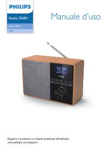 Manuale dell'utente - Philips Philips TAR5505/10 radio Portatile Digitale Nero, Grigio, Legno