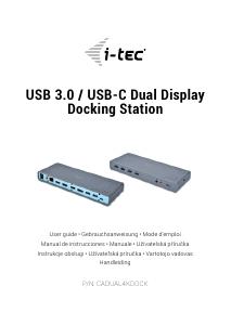 Manuale dell'utente - i-tec i-tec USB 3.0 / USB-C 5K Universal Dual Display Docking Station - CADUAL4KDOCK