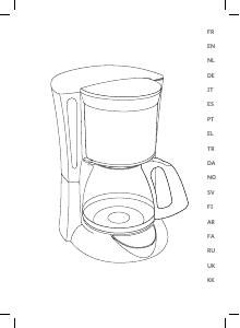 Manuale dell'utente - Moulinex MOULINEX FG1528 COFFE MAKER
